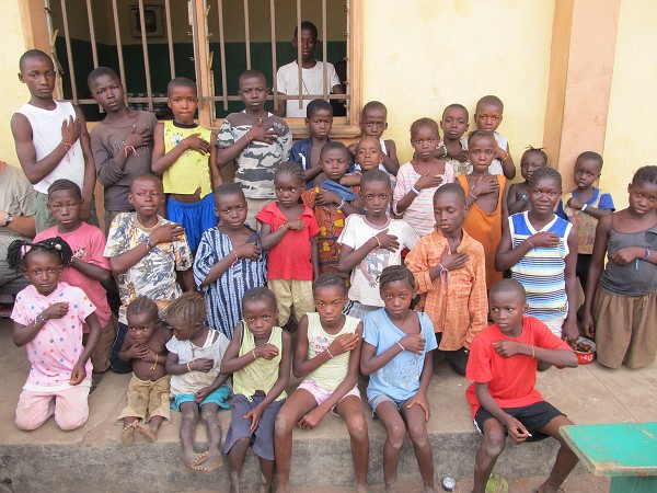 šťastné africké deti